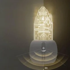 Comfort u0026 Style Beleuchtung-Automatisches Sensor-LED-Ecklicht - Light Master LED-Ecklampe