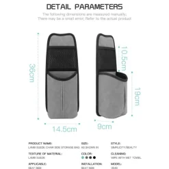 Wild u0026 Free Gear Autozubehör|Automobilindustrie-Autositz-Organizer – Multifunktionale Aufbewahrungslösung für das Fahrzeug