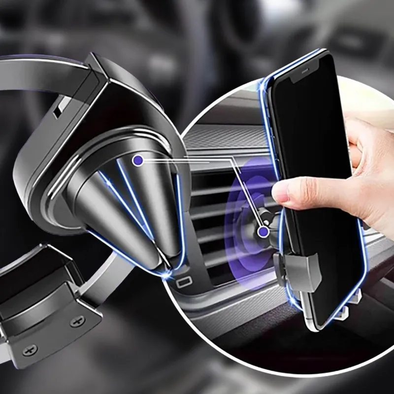 Wild u0026 Free Gear Autozubehör|Automobilindustrie-Autotelefonhalter - Schwerkrafthalterung für Lüftungsschlitze