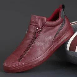 Herren Decor Herrenschuhe-Autumn Vibe Leder Herren Freizeitschuhe