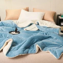 Cozy Haven Bettzeug-Axelle Plüsch-Überwurfdecke – weiche, gemütliche Decke
