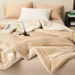 Cozy Haven Bettzeug-Axelle Plüsch-Überwurfdecke – weiche, gemütliche Decke