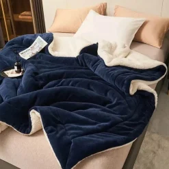 Cozy Haven Bettzeug-Axelle Plüsch-Überwurfdecke – weiche, gemütliche Decke