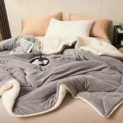 Cozy Haven Bettzeug-Axelle Plüsch-Überwurfdecke – weiche, gemütliche Decke