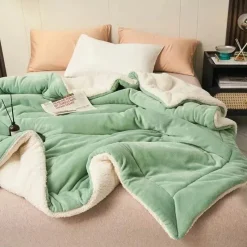 Cozy Haven Bettzeug-Axelle Plüsch-Überwurfdecke – weiche, gemütliche Decke