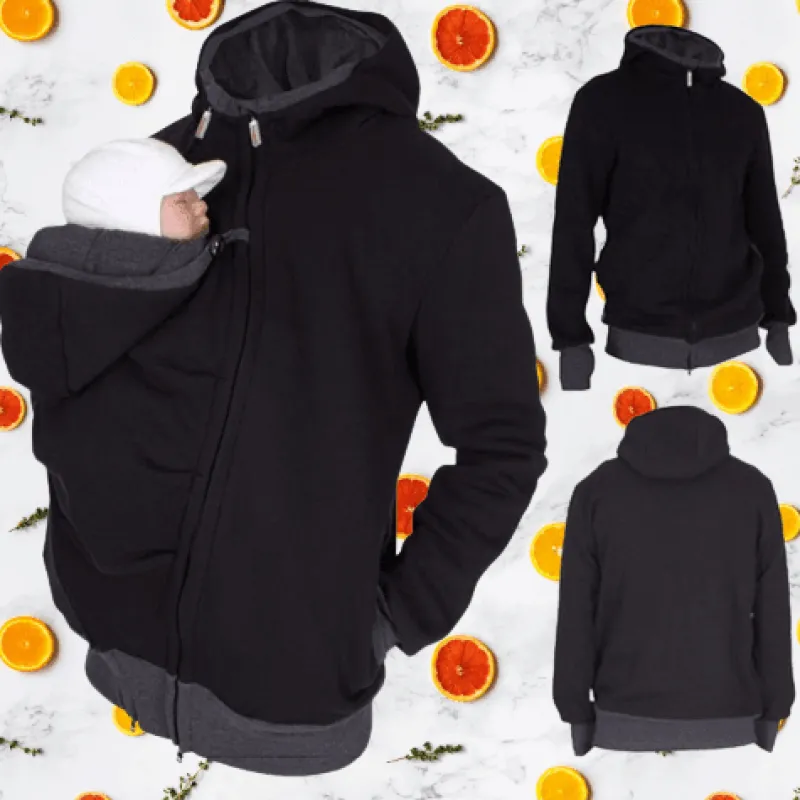 The Decor Haven Babykleidung|Babykleidung-Baby Carrier Hoodie – Bequemes Sweatshirt zum Tragen