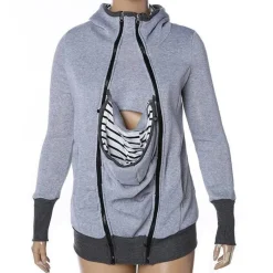 The Decor Haven Babykleidung|Babykleidung-Baby Carrier Hoodie – Bequemes Sweatshirt zum Tragen