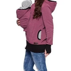 The Decor Haven Babykleidung|Babykleidung-Baby Carrier Hoodie – Bequemes Sweatshirt zum Tragen