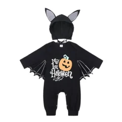 The Decor Haven Babykleidung|Babykleidung-Baby Fledermaus Halloween Kostüm - Süßer gruseliger Onesie