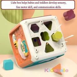 The Decor Haven Babyspielzeug-Baby Mind Cube – Multifunktionales Lernspielzeug