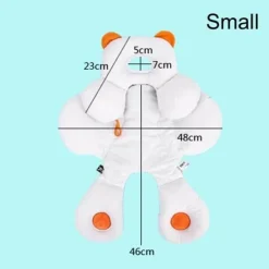 The Decor Haven Autozubehör|Automobilindustrie-Baby-Autositzbezug mit Kopf- und Körperstütze