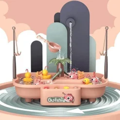 Aqua Essence Babyspielzeug|Badezimmer-Baby-Badespielzeug „Angeln“ – lustiges Wasserspiel