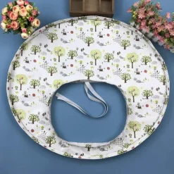 Kinder The Decor Haven Kinderwagen & Zubehör-Baby-Fütterungsmatte – Bodenschutz aus Segeltuch für die Essenszeit zur einfachen Reinigung