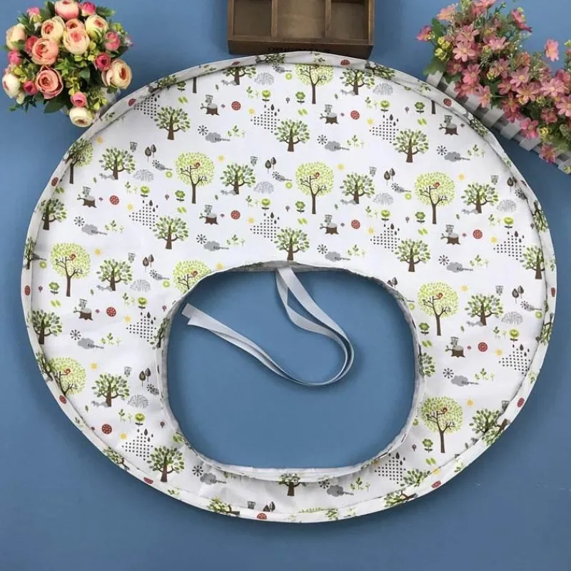 Kinder The Decor Haven Kinderwagen & Zubehör-Baby-Fütterungsmatte – Bodenschutz aus Segeltuch für die Essenszeit zur einfachen Reinigung