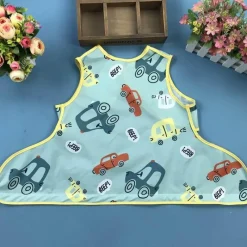 Kinder The Decor Haven Kinderwagen & Zubehör-Baby-Fütterungsmatte – Bodenschutz aus Segeltuch für die Essenszeit zur einfachen Reinigung