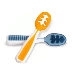 Kinder The Decor Haven Kinderwagen & Zubehör-Babylöffel zum Selbstfüttern – Babyutensil mit leichtem Griff