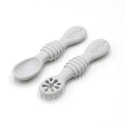 Kinder The Decor Haven Kinderwagen & Zubehör-Babylöffel zum Selbstfüttern – Babyutensil mit leichtem Griff