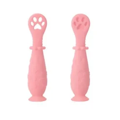 Kinder The Decor Haven Kinderwagen & Zubehör-Babylöffel zum Selbstfüttern – Babyutensil mit leichtem Griff