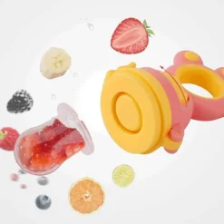 Kinder The Decor Haven Kinderwagen & Zubehör-Baby-Obstfütterer - Knabberstab zum Mahlen von frischem Obst