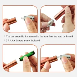 Kinder The Relaxation Nook Kinderwagen & Zubehör|Männerpflege-Baby-Ohrreiniger-Tool – Sanfter Ohrenschmalzentferner mit Taschenlampe