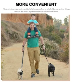 Kinder The Decor Haven Kinderwagen & Zubehör-Baby-Schultertrage mit freihändiger Bedienung – Tragetuch für bequemes Tragen Ihres Babys