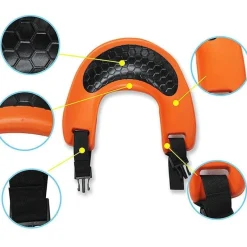 Kinder The Decor Haven Kinderwagen & Zubehör-Baby-Schultertrage mit freihändiger Bedienung – Tragetuch für bequemes Tragen Ihres Babys