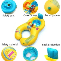 Wilderness Haven Outdoor-Artikel|Camping Im Freien-Baby-Schwimmring – Sicherheits-Schwimmring für Kleinkinder