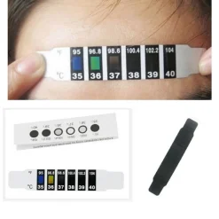 Kinder Little Nest Kinderwagen & Zubehör-Baby-Thermometerstreifen – 10er-Packung Fieberstreifen für die Stirn