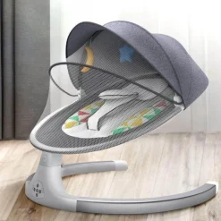 Kinder The Decor Haven Kinderwagen & Zubehör-Babywippe mit Bluetooth-Fernbedienung