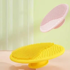 Aqua Essence Babyspielzeug|Badezimmer-Badebürste für Säuglinge – Sanfter Kopfmassagekamm aus Silikon