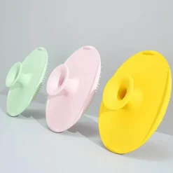 Aqua Essence Babyspielzeug|Badezimmer-Badebürste für Säuglinge – Sanfter Kopfmassagekamm aus Silikon