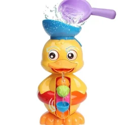 Aqua Essence Babyspielzeug|Badezimmer-Badespielzeug „Enten-Wasserrad“ – lustiges Badezubehör für Babys