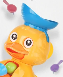 Aqua Essence Babyspielzeug|Badezimmer-Badespielzeug „Enten-Wasserrad“ – lustiges Badezubehör für Babys