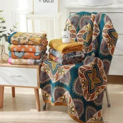 Wrap u0026 Relax Bettzeug-Badetuch aus Baumwolle – weich und saugfähig, 80 x 160 cm, groß und luxuriös