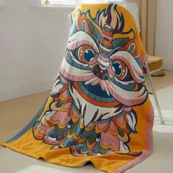 Wrap u0026 Relax Bettzeug-Badetuch aus Baumwollgaze – weich, saugfähig, ethnisch