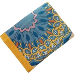 Wrap u0026 Relax Bettzeug-Badetuch aus Baumwollgaze – weich, saugfähig, ethnisch