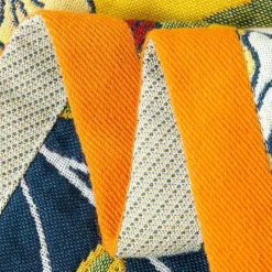 Wrap u0026 Relax Bettzeug-Badetuch mit Boho-Blumenmuster – groß, schnelltrocknend, Baumwolle, 80 x 160 cm