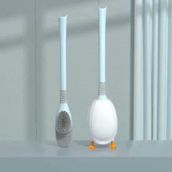 The Blissful Bath Badezimmer-Badezimmerbürste in Entenform aus Silikon – weiches Reinigungswerkzeug für einfaches Schrubben