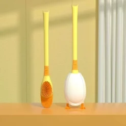 The Blissful Bath Badezimmer-Badezimmerbürste in Entenform aus Silikon – weiches Reinigungswerkzeug für einfaches Schrubben