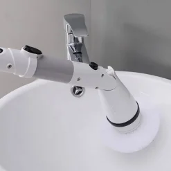 The Blissful Bath Badezimmer|Küche & Esszimmer-Badezimmer-Reinigungswerkzeug-Set – Effizientes rotierendes Reinigungsset