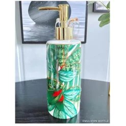 Feast u0026 Flair Küche & Esszimmer-Badezimmerset „Tropical Rainforest“ – 5-teilige Sanitärkeramik