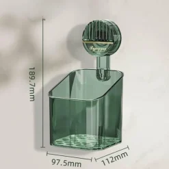 The Blissful Bath Badezimmer-Badezimmer-Wand-Organizer – Multifunktionales Aufbewahrungsregal