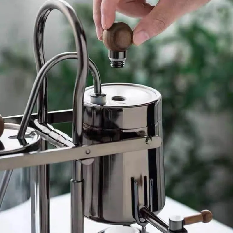 Brew Bliss Küche & Esszimmer-Balance Brewer – Siphon-Kaffeemaschine aus Edelstahl
