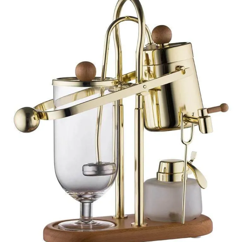 Brew Bliss Küche & Esszimmer-Balance Brewer – Siphon-Kaffeemaschine aus Edelstahl
