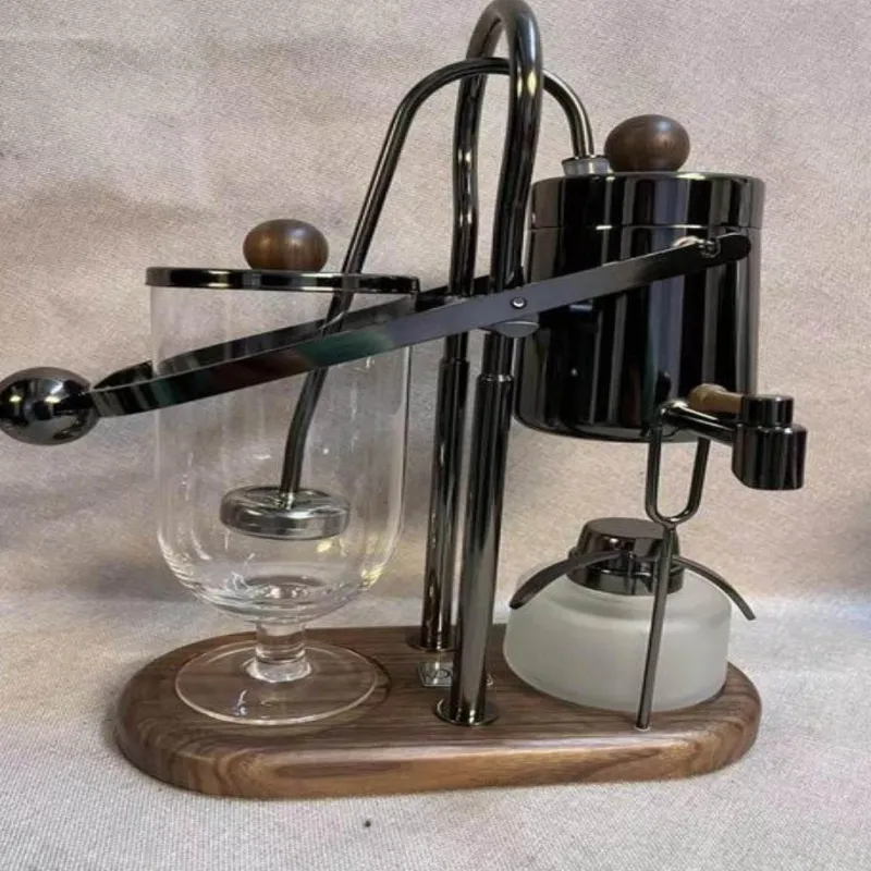Brew Bliss Küche & Esszimmer-Balance Brewer – Siphon-Kaffeemaschine aus Edelstahl