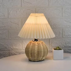 Glow u0026 Shade Beleuchtung-Bamboo Table Lamp - Eco-Friendly Sustainable Lighting