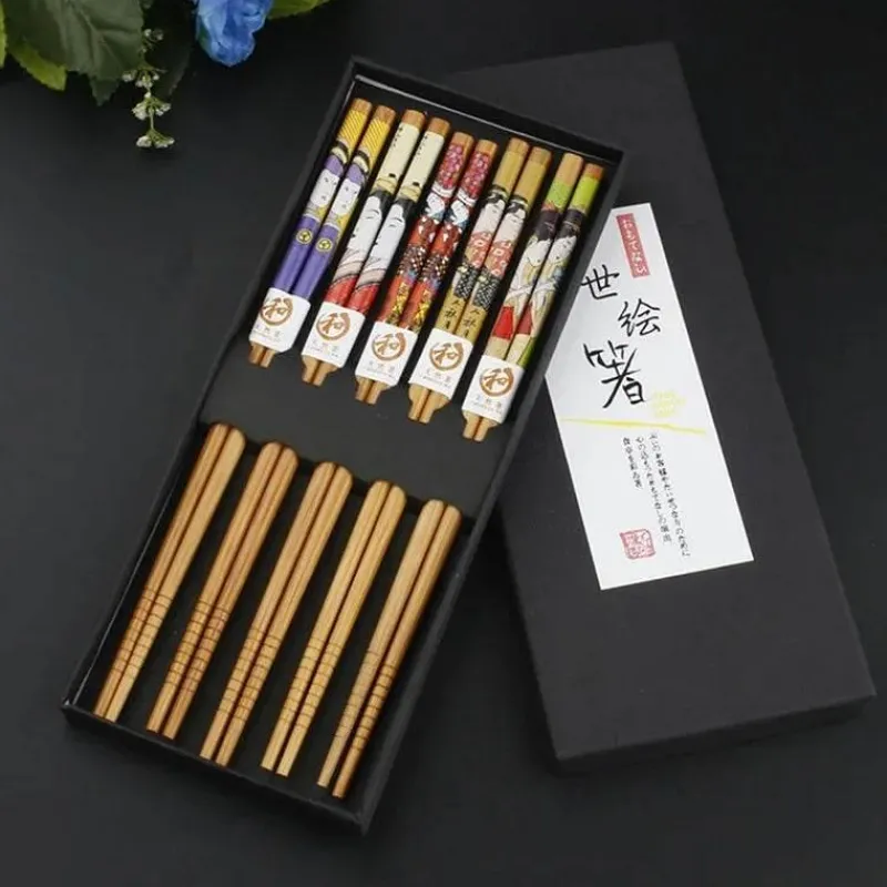 Tom Küche & Esszimmer-Bambus-Sushi-Maker-Set – Sushi-Roll-Set mit Klingenvorhang