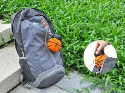 The Decor Haven Fitness-Gadgets|Gesundheits- Und Entspannungstools-Basketball-Thermoskanne, auslaufsicher und faltbar