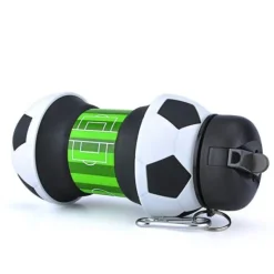 The Decor Haven Fitness-Gadgets|Gesundheits- Und Entspannungstools-Basketball-Thermoskanne, auslaufsicher und faltbar