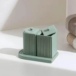 The Bath Nook Badezimmer-Bathroom Accessories Set - Elegant Home Décor Collection